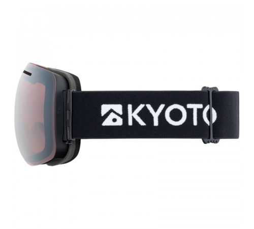 Маска для сноуборда KYOTO BURNS BLACK/PINK CHROME 2024