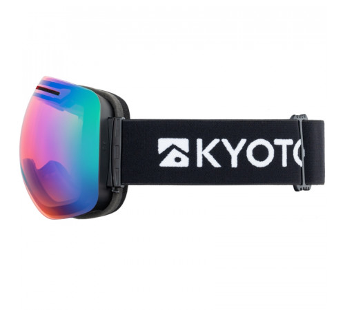 Маска для сноуборда KYOTO BLACK/QUASAR CHROME 2024