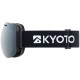 Маска для сноуборда KYOTO BURNS BLACK/SILVER CHROME 2024