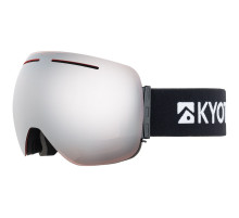 Маска для сноуборда KYOTO BURNS BLACK/PINK CHROME 2024