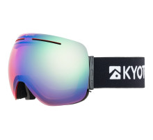 Маска для сноуборда KYOTO BLACK/QUASAR CHROME 2024