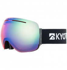 Маска для сноуборда KYOTO BLACK/QUASAR CHROME 2024