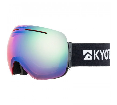 Маска для сноуборда KYOTO BLACK/QUASAR CHROME 2024