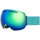 Маска для сноуборда KYOTO BURNS MARINE GREEN/STELLAR CHROME 2024