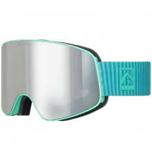 Маска для сноуборда KYOTO FOSTER MARINE GREEN/SILVER CHROME 2024