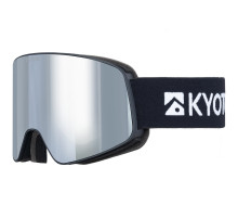 Маска для сноуборда KYOTO FOSTER BLACK/SILVER CHROME 2024
