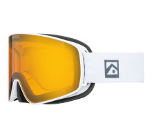 Маска для сноуборда KYOTO LANGLAND WHITE/BRONZE CHROME 2024