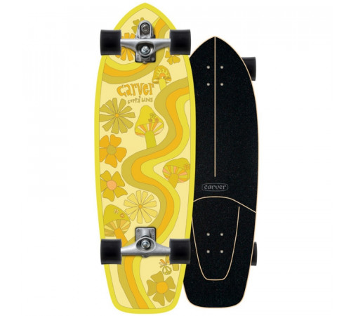 Сёрфскейт CARVER CX TRIPPY HIPPY SURFSKATE COMPLETE V3  30,25"