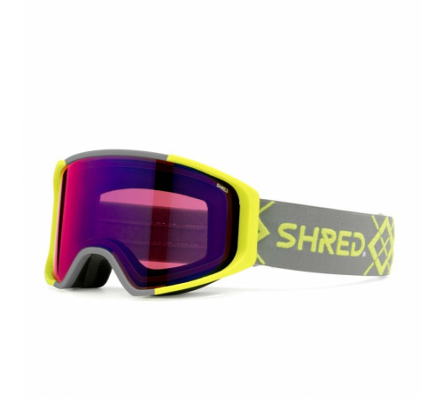 Маска SHRED SIMPLIFY BIGSHOW YELLOW + CBL SKY MIRROR