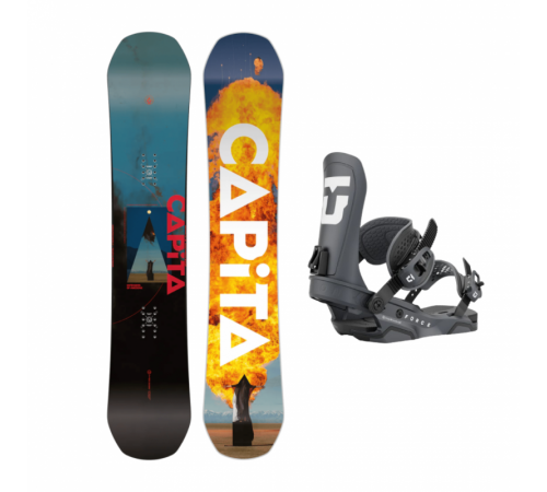 Сноуборд комплект CAPITA D.O.A + UNION FORCE 2025