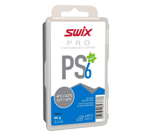Парафин SWIX PS6 Blue