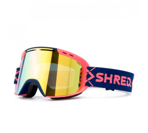 Маска SHRED AMAZIFY BIGSHOW NAVY/RUST - CBL HERO MIRROR