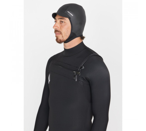 Гидрокапюшон VOLCOM 2/5MM PULLOVER HOOD BLACK
