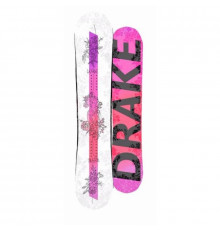 Женский сноуборд DRAKE CHARM SMU 2022 WHITE/PINK