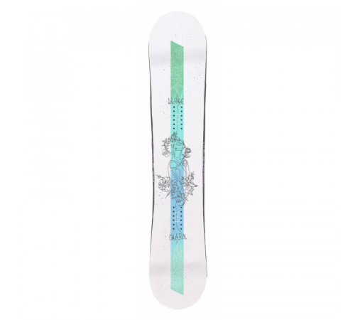 Женский сноуборд DRAKE CHARM SMU 2022 WHITE/BLUE