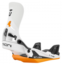 Крепления UNION ATLAS STEP ON 2026 WHITE/ORANGE