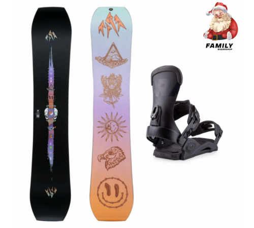 Сноуборд JONES TWEAKER PRO 2025 + DRAKE RELOAD