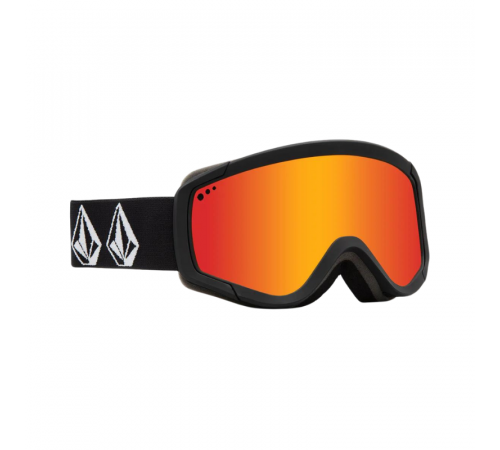 Детская маска VOLCOM ATTUNGA YOUTH MATTE BLACK STONE RED CHROME