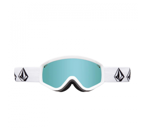 Детская маска VOLCOM ATTUNGA YOUTH MATTE WHITE STONE ICE CHROME