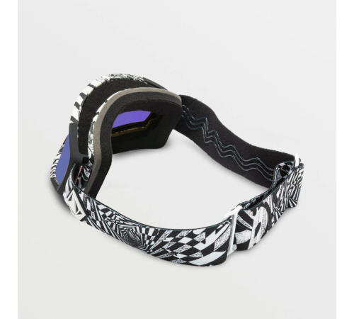 Детская маска VOLCOM ATTUNGA YOUTH OP ART PURPLE CHROME
