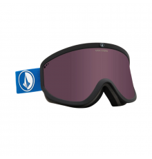 Маска VOLCOM FOOTPRINTS 2024 BLACK/BLUE LIGHT BRONZE