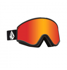 Маска VOLCOM YAE 2024 MATTE BLACK RED CHROME
