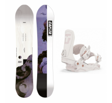 Сноуборд комплект CAPITA THE NAVIGATOR WMN + UNION TRILOGY 2025