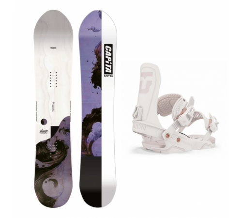 Сноуборд комплект CAPITA THE NAVIGATOR WMN + UNION TRILOGY 2025