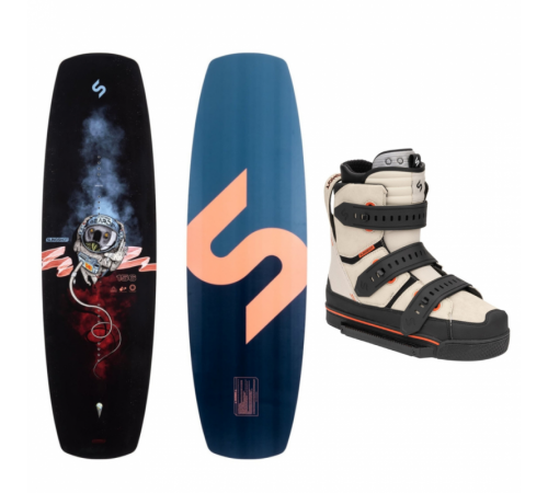 Вейкборд комплект SLINGSHOT BEARDEN + Крепления SPACE MOB 2024