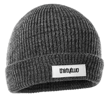 Шапка THIRTY TWO PATCH BEANIE 2022 BLACK/HEATHER