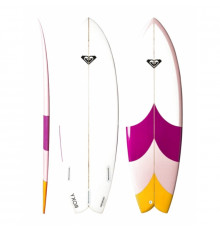 Сёрфборд ROXY The Fish PINK 6’2