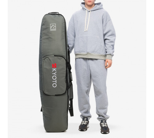 Чехол для сноуборда KYOTO YUKI BACKPACK 2025 GREY RIPSTOP