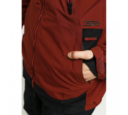 Куртка THIRTY TWO TM RECYCLED JACKET 2025 BRICK