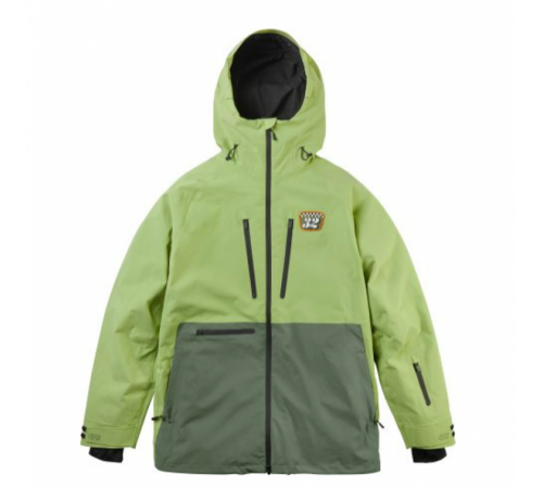 Куртка THIRTY TWO TM RECYCLED PATCH JACKET 2025 MOSS