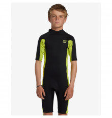 Детский гидрокостюм BILLABONG 2/2mm FOIL BZ SHORT SLEEVE 2024 YOUNG BOYS