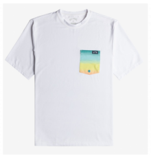 Лайкра BILLABONG SHORT SLEEVE TEAM POCKET UPF50 2024 WHITE