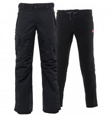 Штаны 686 MENS SMARTY 3-IN-1 CARGO PANT 2025 BLACK