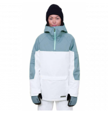 Женский анорак 686 UPTON ANORAK 2024 STEEL BLUE COLORBLOCK