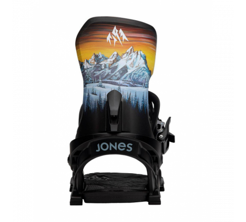 Крепления JONES METEORITE SNOWBOARD BINDING 2024 BLACK/ART