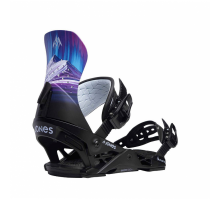 Женские крепления для сноуборда JONES AURORA SNOWBOARD BINDING 2024 BLACK/ART