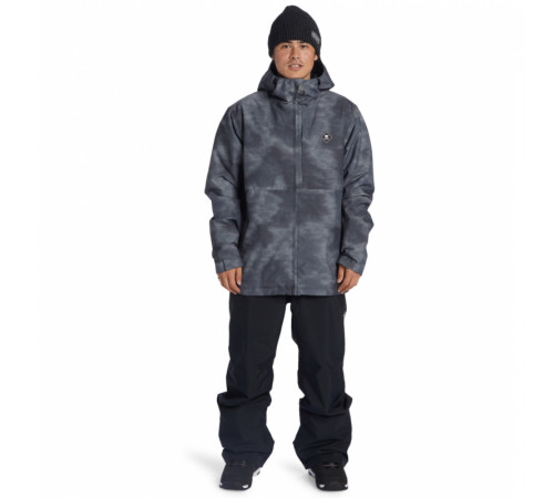 Куртка DC SHOES BASIS PRINT JACKET 2025 BLACK