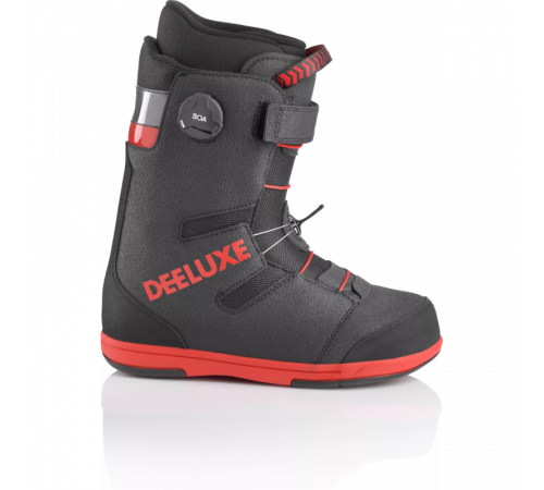 Ботинки для сноуборда DEELUXE Alpha Boa 2024 BLACK