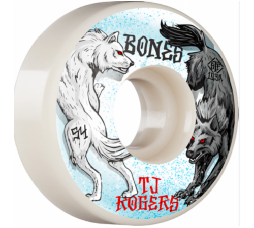 Колеса BONES ROGERS ARCTIC BATTLE V3 SLIMS  54 мм 103A