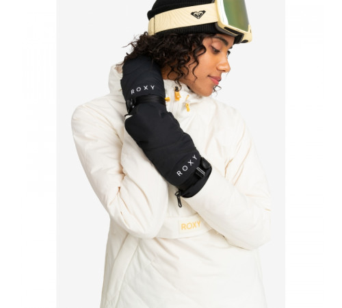 Женские варежки ROXY JETTY SOLID MITT 2025 BLACK