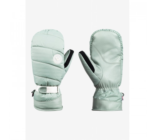 Женские варежки ROXY CHLOE KIM MITTENS 2025 PASTEL GREEN