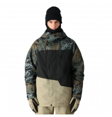 Куртка 686 GEO JACKET 2025 CYPRESS GREEN HEMISPHERE COLORBLOCK