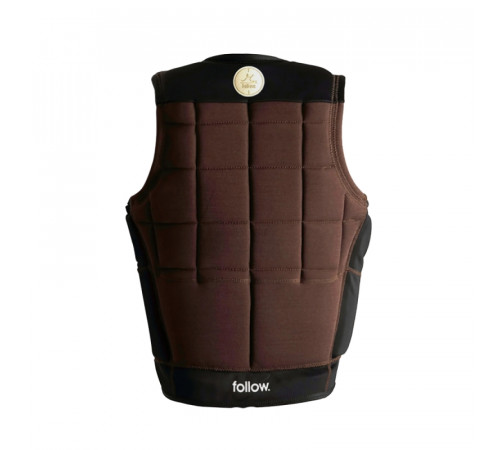 Жилет для вейкборда FOLLOW 2022 RD JACKET BLACK/BROWN
