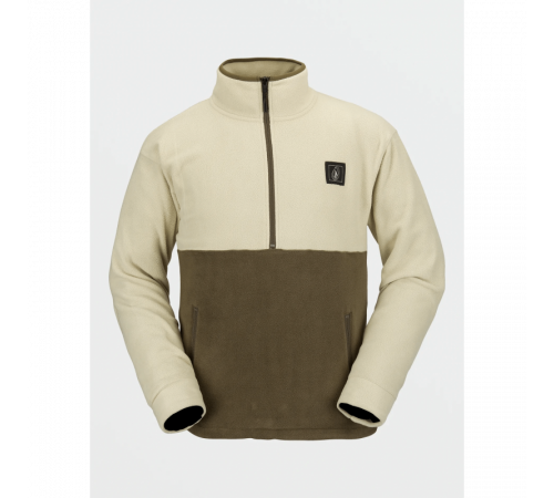 Флис VOLCOM V-SCIENCE FLEECE 1/2 ZIP 2023 OFF WHITE