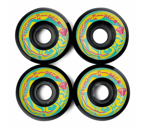 Колеса RECORD PSYHO V5 WHEELS 53mm 102A BLACK