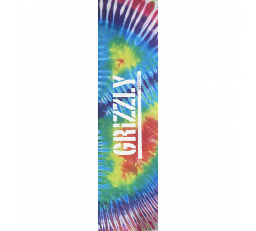 Шкурка GRIZZLY TIE-DYE STAMPE GRIPTAPE GREEN